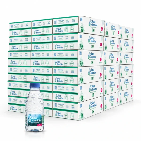 مياه دايمان 200 مل 100 كرتون للمساجد | Mosque Offer - 100 Cartons Dayman Water 200ml
