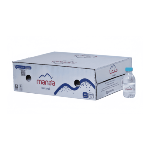 مياه منعا 200 مل 48 عبوة | Manaa Water Carton 200ml - 48 Bottles