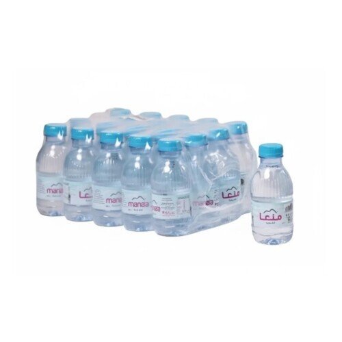 مياه منعا 200 مل ربطة 20 عبوة | Manaa Water 200ml – Pack of 20 Bottles
