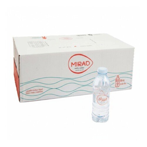 مياه ميراد 330 مل 40 حبة | Mirad Water Carton 330ml - 40 Bottles