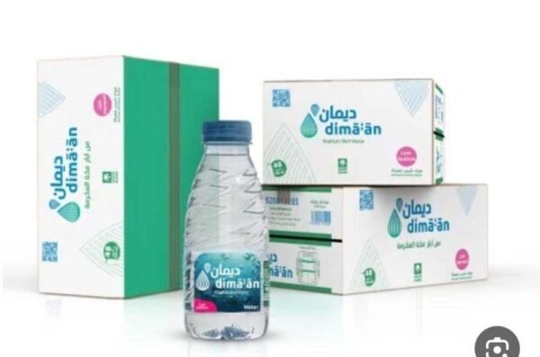 مياه دايمان 200 مل 25 كرتون 48 عبوة | Dimaan Water 200ml - 25 Cartons - 48 Bottles
