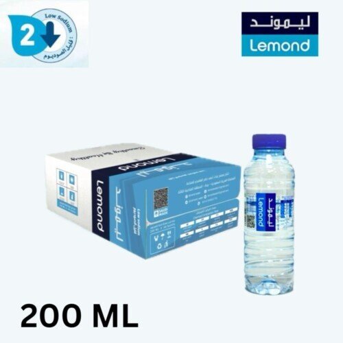 مياه ليموند 200 مل كرتون 48 عبوة | Lemond Water Carton 200ml - 48 Bottles