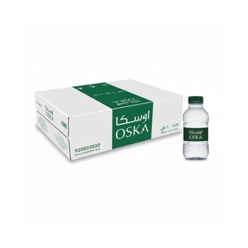 مياه اوسكا 200 مل كرتون 48 عبوة | Oska Water Carton 200ml - 48 Bottles