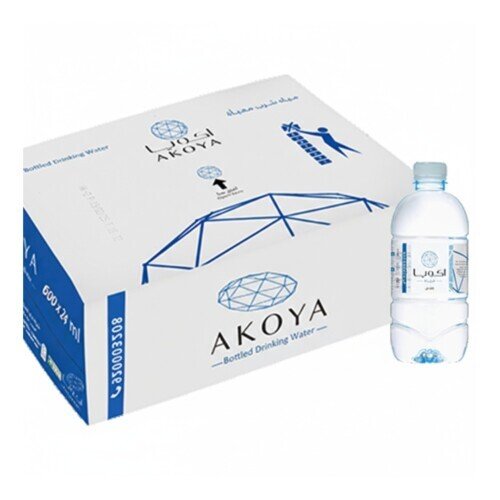 مياه اكويا 600 مل 24 حبة | Aquya Water 600ml 24 Bottles