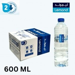 مياه ليموند 600 مل كرتون 30 عبوة | Lemond Water Carton 600ml - 30 Bottles