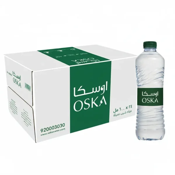مياه اوسكا 600 مل 24 عبوة كرتون | Oska Water 600ml - Carton of 24 Bottles