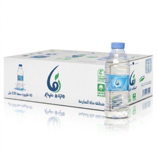 مياه رفا 330 مل كرتون 40 عبوة | Rafa Water 330ml - Case of 40 Bottles