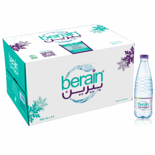 مياه بيرين 600 مل كرتون 24 عبوة | Berain Water 600ml - 24 Bottles Carton