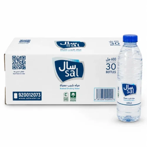 مياه سال 600 مل كرتون 30 عبوة | Sal Water 600ml - 30 Bottles Carton