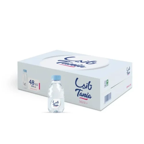 مياه تانيا 200 مل كرتون 48 عبوة | Tania Water 200ml - 48 Bottles Carton