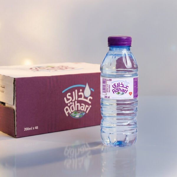 مياه عذاري 200 مل كرتون 48 عبوة | Adhari Water 200ml - 48 Bottles Carton