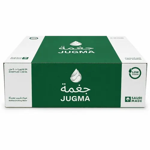 مياه جغمه 200 مل كرتون 48 عبوه | Jugmah Water 200ml - 48 Bottles Carton
