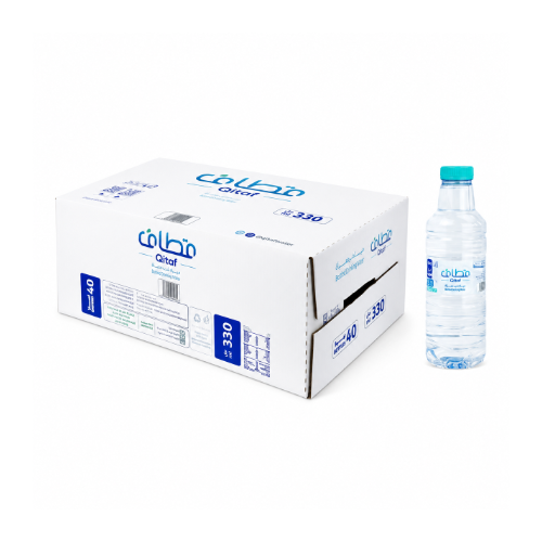 مياه قطاف 330 مل كرتون 40 عبوة | Qitaf Water 330ml - 40 Bottles Carton